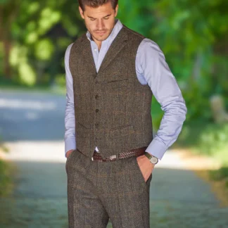 Harris Tweed Väst Wales 582832-2233-643