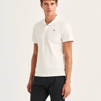 Morris Dylan Pique Shirt Vit