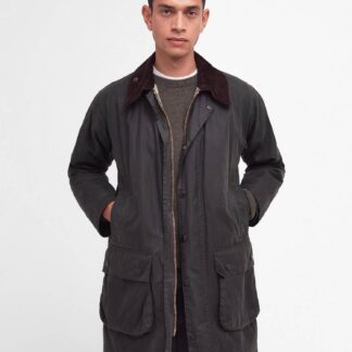 Barbour Border Wax Jacket Sage MWX0008SG91