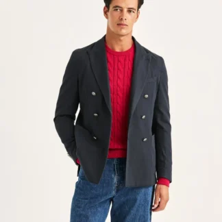 Morris Cotton Herringbone DB Jkt