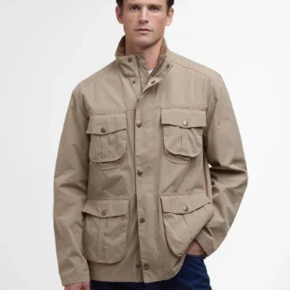Barbour Sanderling Casual Jacket Military Brown MCA0430BE31