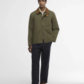 Barbour Transport Casual Jacket Olive MCA1098OL72