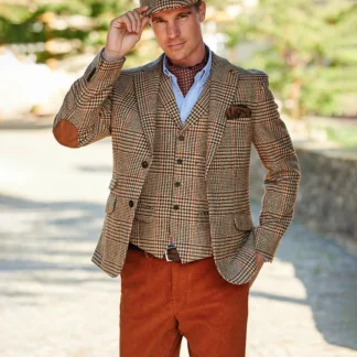 Harris Tweed Kavaj London 552333-2233-625