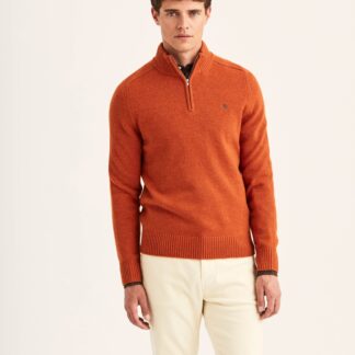 Morrs Herford Half Zip Orange